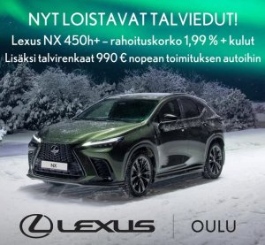 Lexus Oulun loistavat talviedut ovat täällä!✨️